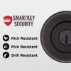 690 Cove Keyed Entry Knob and Single Cylinder Deadbolt Combo