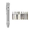 1 Pcs 8 in 1 Mini Screwdriver, Multitool Pen Screwdriver
