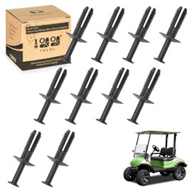 10L0L Golf Cart Blind Plastic Rivets Kit Compatible with Yamaha Golf Cart Model, OEM# 90267–63047, 90267–63047-00, Bag of 10 PCS