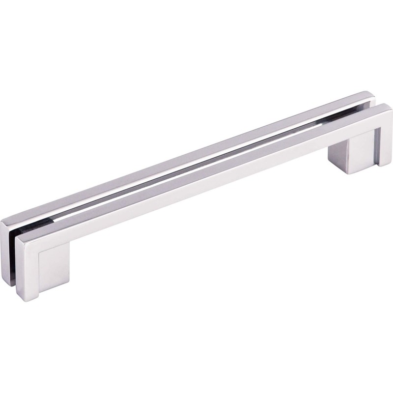 Top Knobs TK56BSN Sanctuary Collection 5" Flat Rail Pull, Brushed