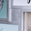levandeo Picture Frame 4 Photos Silver Stand Photo Gallery Photo