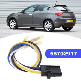 EMSea Car Tailgate Lock Repair Cable 55702917 Compatible with Fiat 500 Grande Punto EVO Bravo