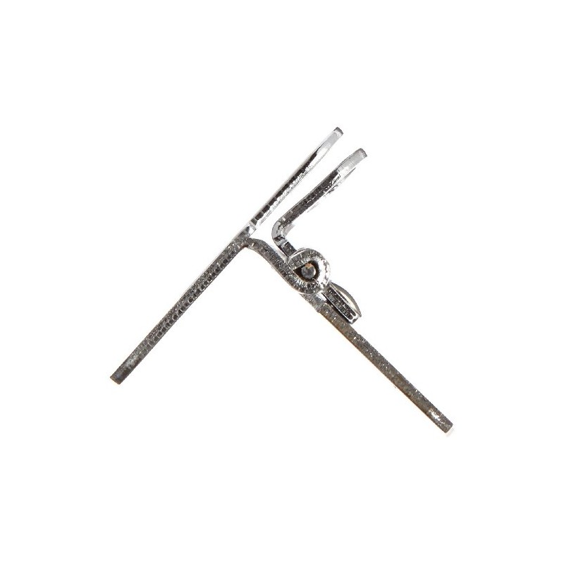 Durham Steel Locking Hinge for Small Slide Racks, 313, 1-7/16"