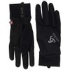 Odlo Unisex Waterproof Light Gloves, Black, L