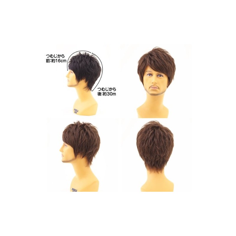 Priscilla MAN All Wig, Stylish Short, MA-100, Heat Resistant, AB,