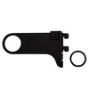 Wake Sangyo WPS045 Pipe Bracket, Shelf Bracket, Black, Hole Diameter
