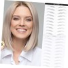 Housoutil 3sets Eyebrow Sticker Kit Hair-like Synthetic Eyebrows for Women