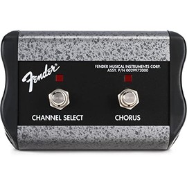 Fender 099-4057-000 2-Button Footswitch: Channel/Chorus On/off with 1/4-Inch Jack