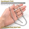 Prosteel Mens Chain Necklace for Man Stainless Steel Chains Minimalist