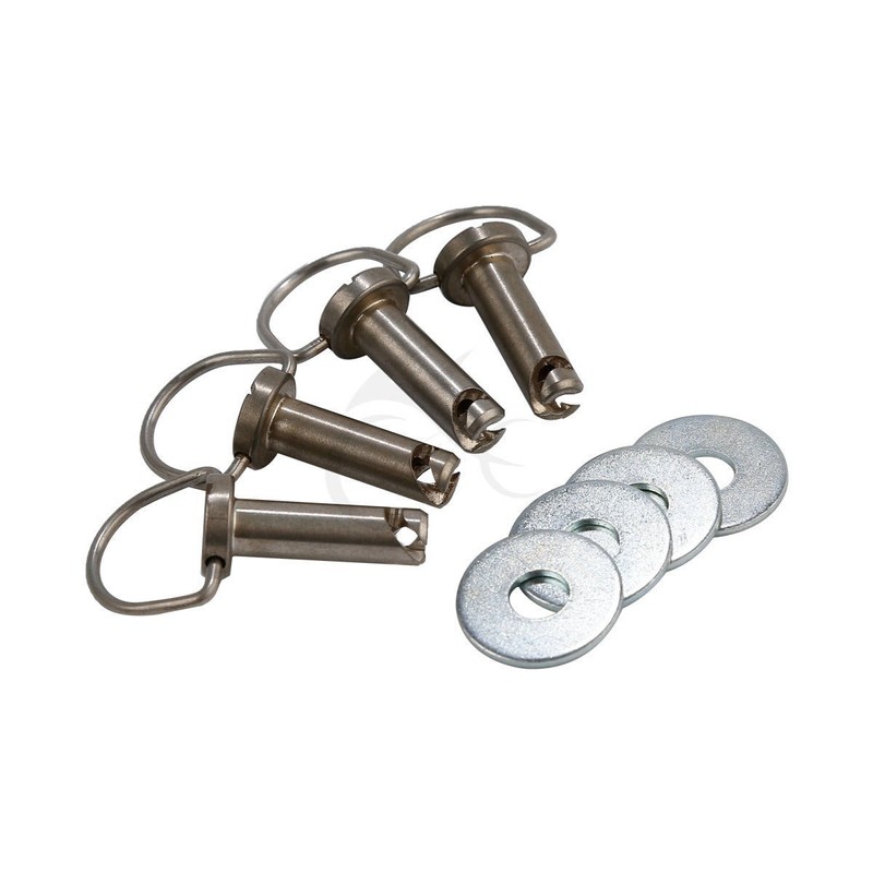 TCT-MOTORPARTS Fasteners Hard Saddlebag Mounting Pin Bolts Fit for Harley
