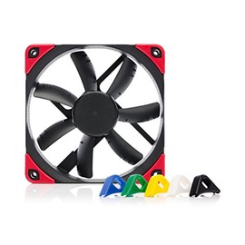 Noctua Bundle: 4x NF-S12A PWM chromax.black.swap, quiet premium fan, 4-pin (120 mm, black)