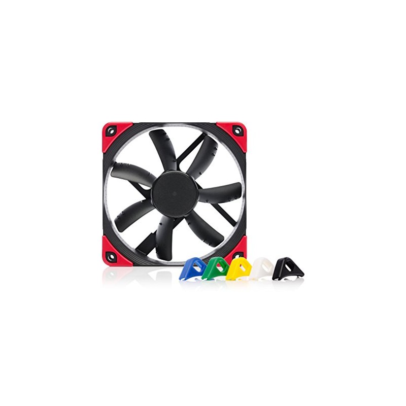 Noctua Bundle: 4x NF-S12A PWM chromax.black.swap, quiet premium fan, 4-pin