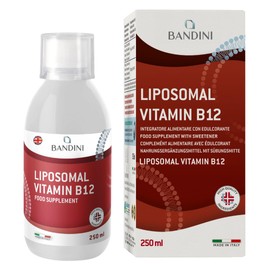 Bandini® Liposomal Vitamin B12 Liquid | 1000 mcg per Serving (5ml) | Pure Methylcobalamin Supplement | High Strength, High Bioavailability & Absorption | Tiredness, Fatigue, Immunity Support | Vegan