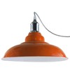 LEDSone Vintage Retro Style Industrial Orange Ceiling Pendant Lamp Cluster