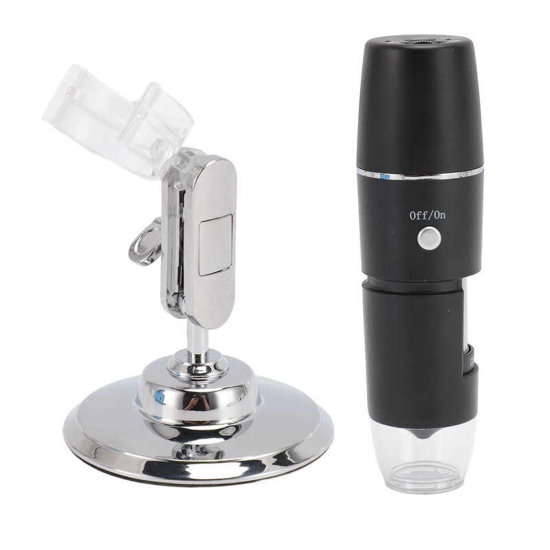 Wireless Digital Microscope 0 to 1000X 8 LED Lights Portable