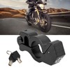 Motorcycle Lock Handlebar Grip Aluminum Protective Horn Lock for Braking