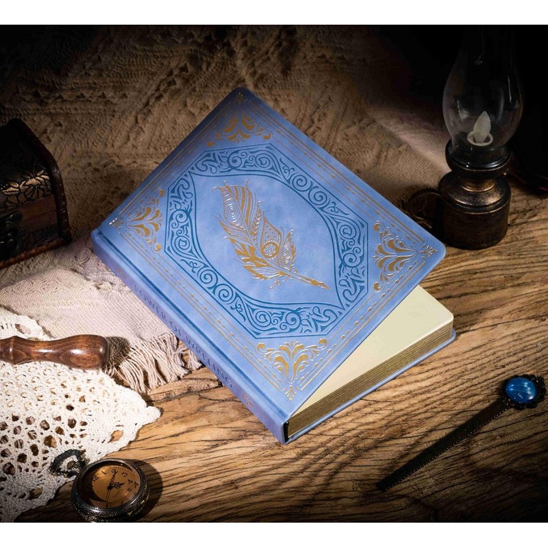 CAGIE Vintage Journal for Women, 320 Pages Hardcover Notebook, A5