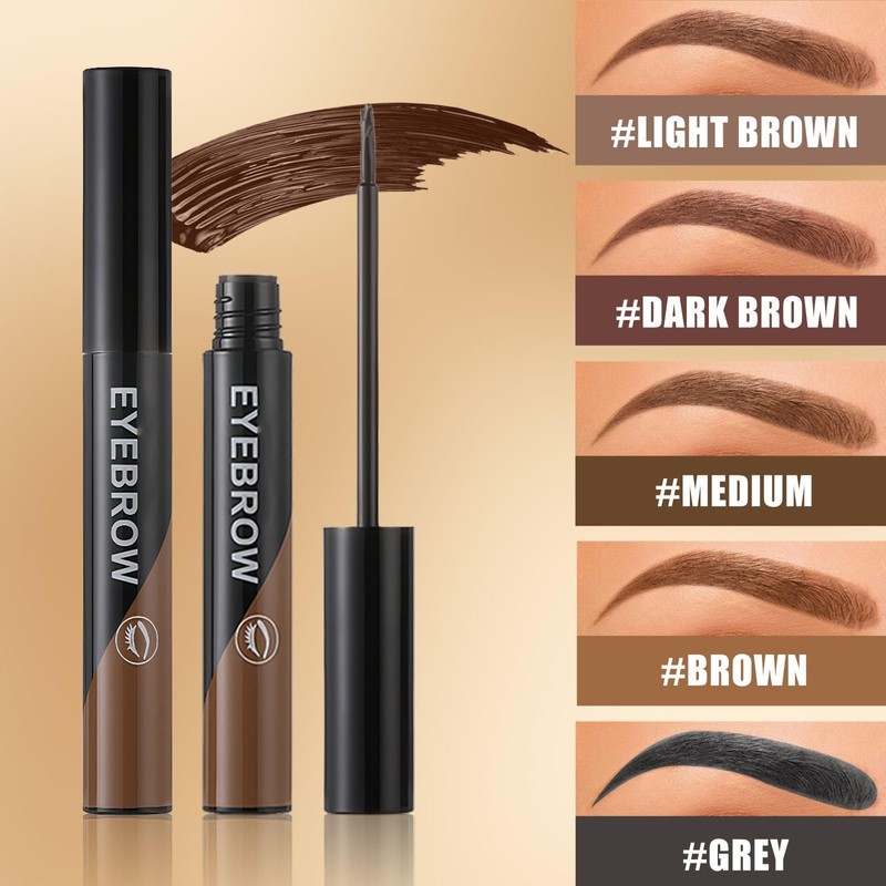 Peel Off Eyebrow Gel Eyebrow Gel Waterproof Dark Brown