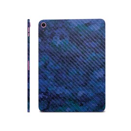 Carbon Fiber iPad Skin Compatible with Apple iPad A16 11 Gen (2025) - Blue Ice - Premium 3M Vinyl Protective Wrap Decal Cover - Easy to Apply | Crafted in The USA by MightySkins