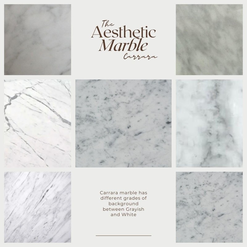 Tenedos Carrara Marble Doorway Floor Transition Tile Threshold (Marble Saddle)