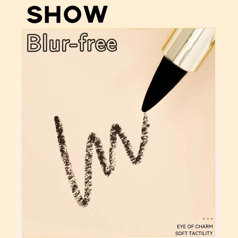 EONFAVE Black Eyeliner - Eyeliner Pencil - Black Pen Gel