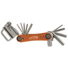Tool wrench multi-function foldable 17 with chain cutter bicycle
