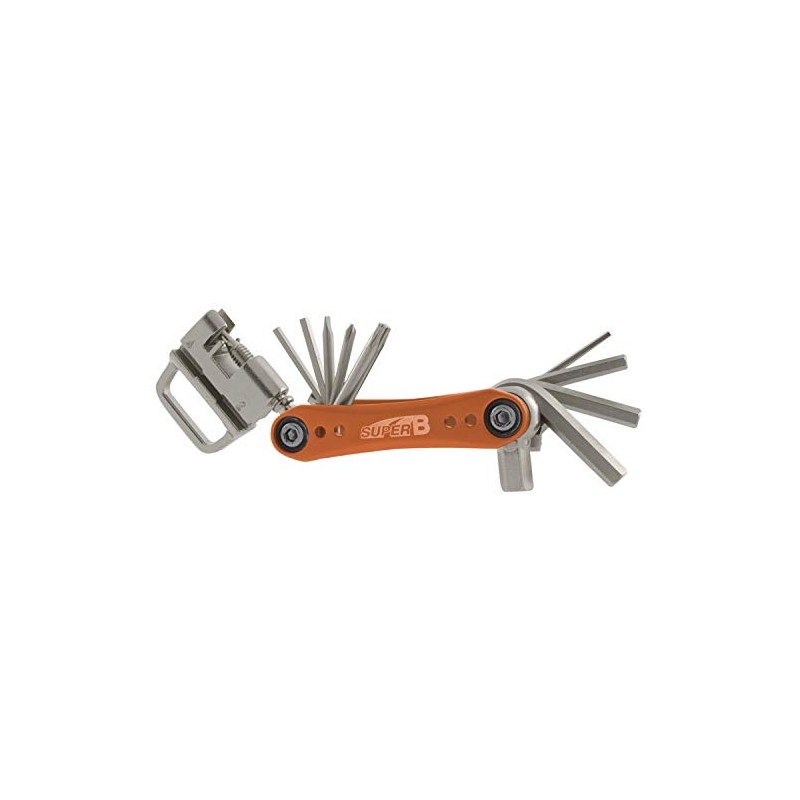 Tool wrench multi-function foldable 17 with chain cutter bicycle