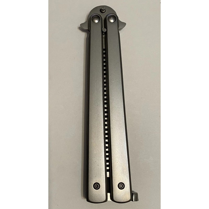 Cal Mart Practice Folding Trainer Butterfly Comb Tool -Silver color!