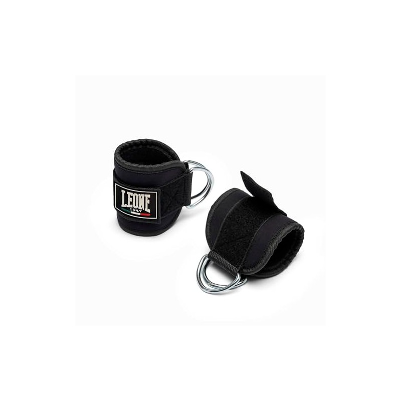 LEONE 1947 Lifter Cavigliere con Ganci – Accessori Allenamento Palestra