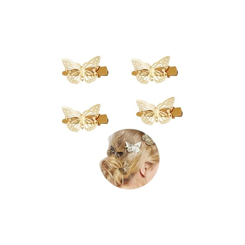 Abc Style Broche Pinza Pasador Dorada de Mariposa Kit 4