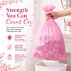 13 Gallon Trash Bags, Cherry Blossom Scented Small Garbage Bags,