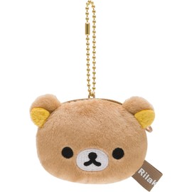San-x Rilakkuma CK69201 Mini Mini Plush Coin Case, H 3.3 x W 2.4 x D 1.2 inches (8.5 x 6 x 3 cm)