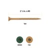 CAMO Premium Deck Screws 2-1/2" #9 ProTech (350 ct, Tan)