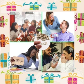 2 Pack Jar of Fucks Fidget Gift Jar, Fucks to Give Jar Home Decor, Funny Wooden Fucks in a Jar Bad Mood Vent Office Desk Accessories for Work Christmas Valentines Day