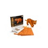 EWA Eco-Wood-Art Ginger Kitten Mechanical Wooden Kit with Spring Motor