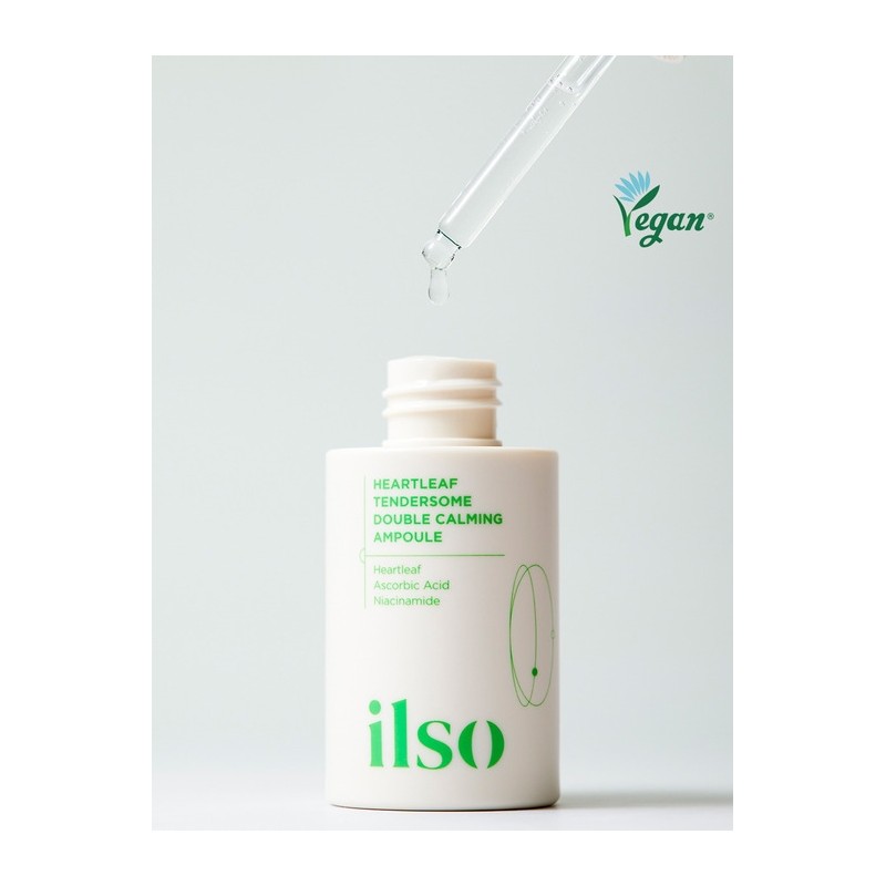 [2 sets] Ilsoh Houttuynia cordata tenderzom double soothing ampoule 30ml