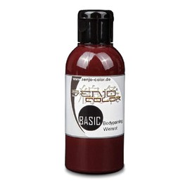 Senjo Color BASIC liquid Body Paint 75ml | Burgundy |For Brush and Airbrush | Made in Germany