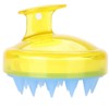 Hair Scalp Massager Shampoo Brush, BOOLAVARD Scalp Care Brush (Yellow)