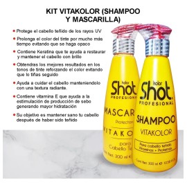 Shampoo Y Mascarilla Vitakolor - Intensidad Tinte Y Duracion