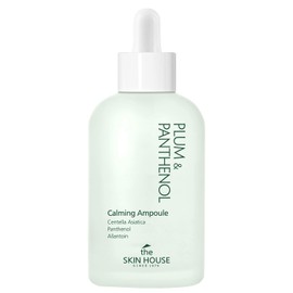 The Skin House PLUM & PANTHENOL Calming Ampoule – Soothing Facial Ampoule for Sensitive & All Skin Types – Panthenol-Infused Hydrating & Calming Korean Skincare, 50ml (1.69 fl.oz)