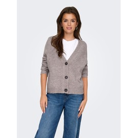 ONLY ONLZOEY Female Cardigan, Woodsmoke
