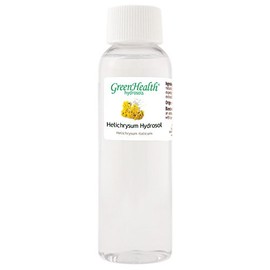 Helichrysum Hydrosol (Floral Water) - 2 fl oz Plastic Bottle w/Cap - 100% pure