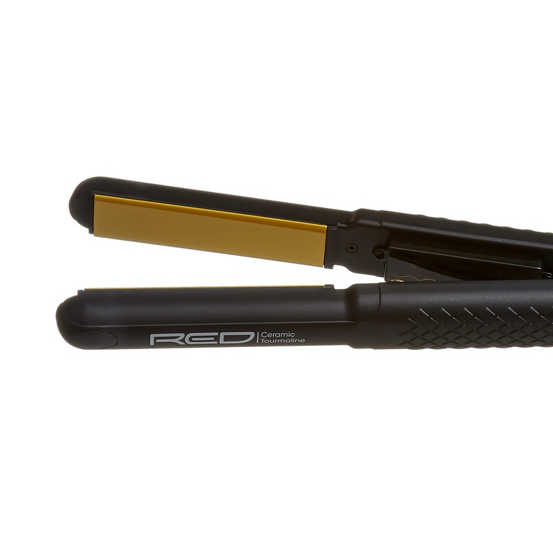 RED by KISS Ceramic Tourmaline Flat Iron (3/4", Ceramic) Eliminates