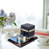 Muslim Crystal Gilded Kaaba Three Piece Model Islamic Building Handicrafts