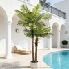 8FT UV Resistant Faux Palm Tree for Outdoor Indoor 2