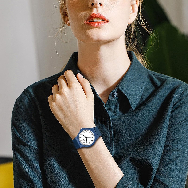 OIDEA Simple Waterproof Unisex Watch: Student Time Analog Wrist Watch