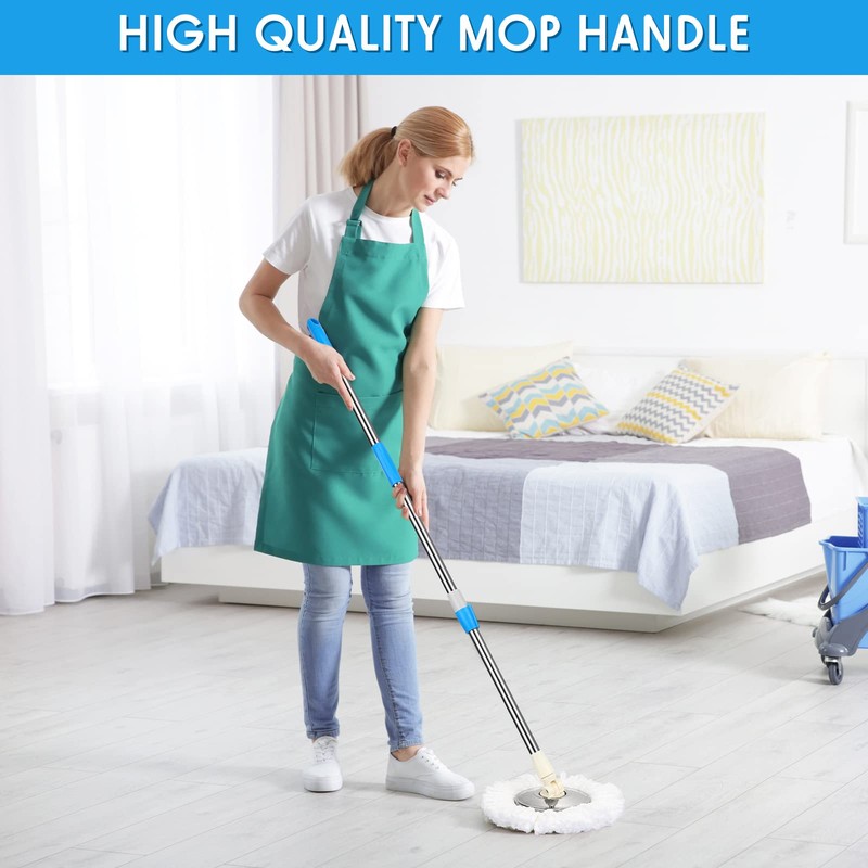 Spin Mop Replacement Handle 360 Degree Spin Mop Pole Handle