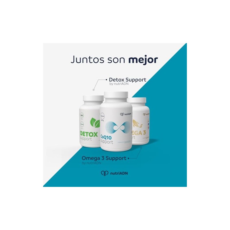 nutriADN – CoQ10 Support Ubiquinol (400 mg) 60 Cápsulas |