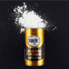 Magic Shave Razorless Shaving Powder - Helps Prevent Razor Bumps - 4.5 oz (127 g) - Foam Formula for Black Hair - Fragrant Shaving Powder - Aftershave Moisturizer Cleansing - Specification: 3 ct