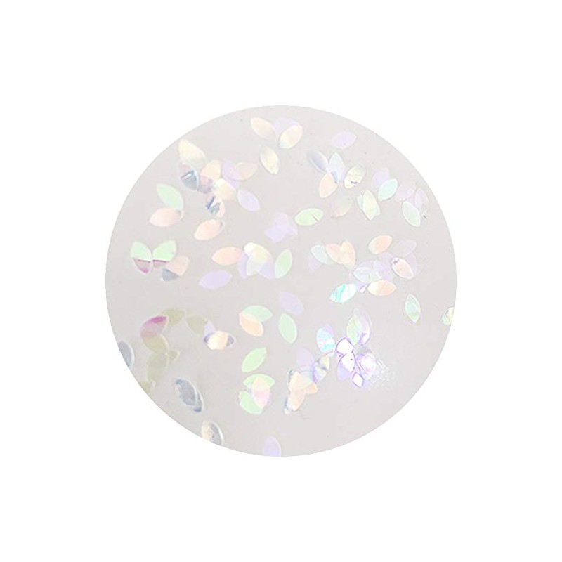 Charlon Leaf Holo Aurora Clear